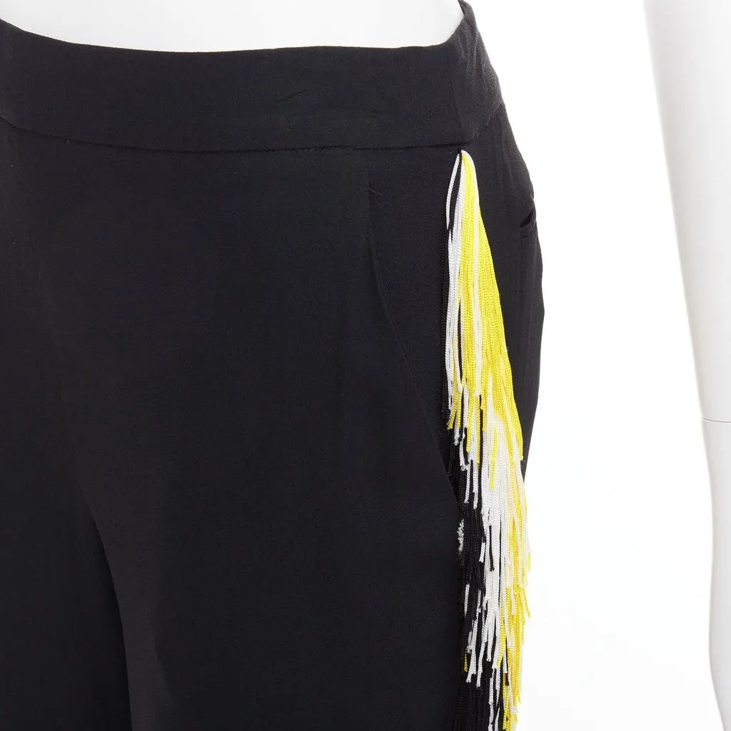 Christopher Kane Black Viscose Trouser Black Viscose Very good - Back View