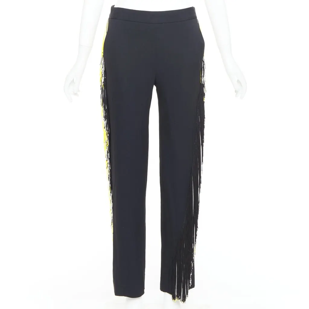 Christopher Kane Black Viscose Trouser Black Viscose Very good - Inside View