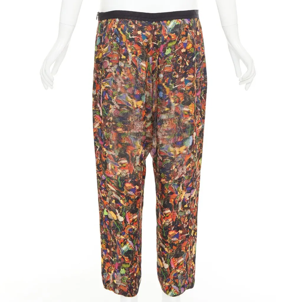 Dries Van Noten MultiColor Silk Trouser MultiColor Silk Fair - Box View