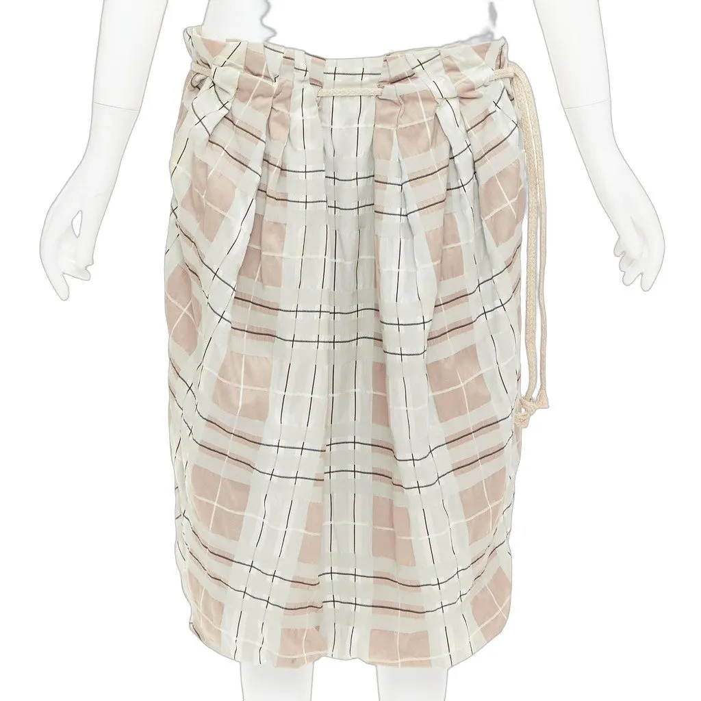 Marni Green Skirt Green Acetate Fair - Front View