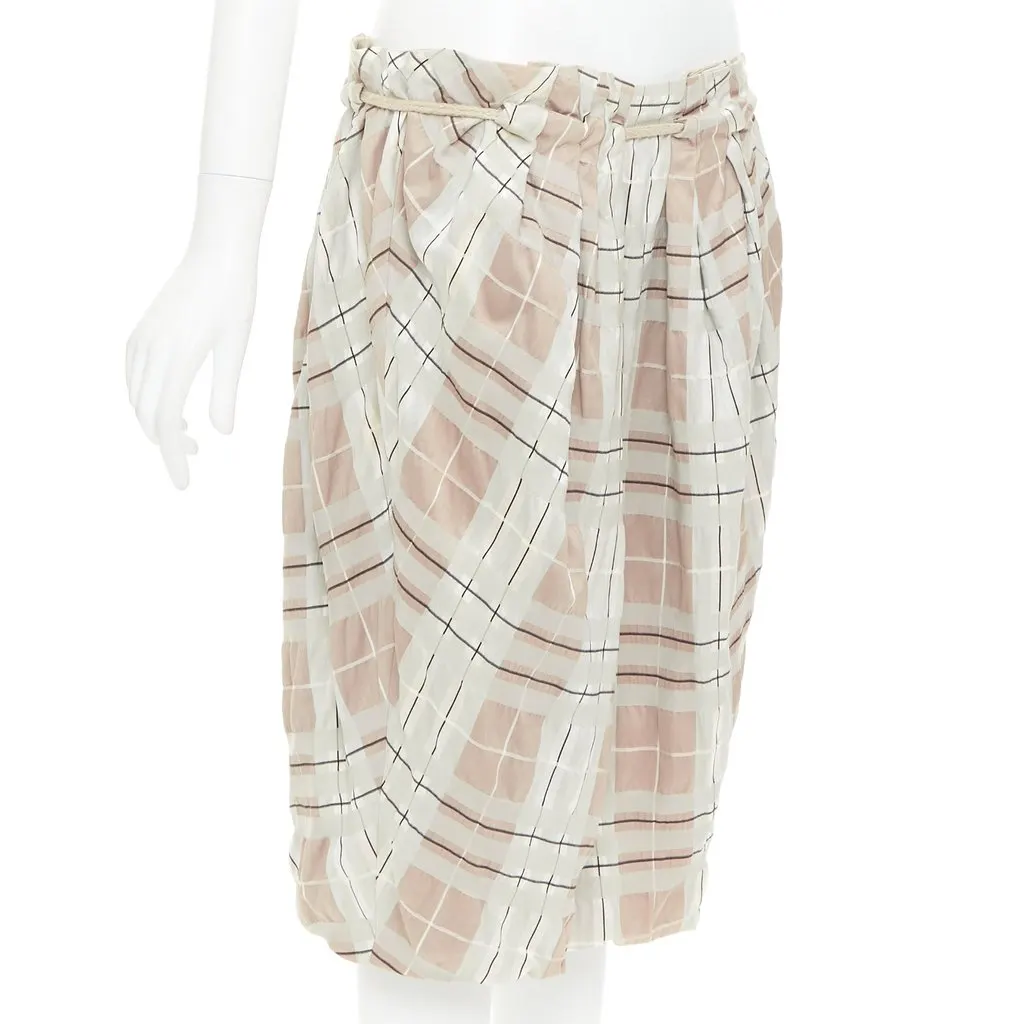 Marni Green Skirt Green Acetate Fair - Inside View
