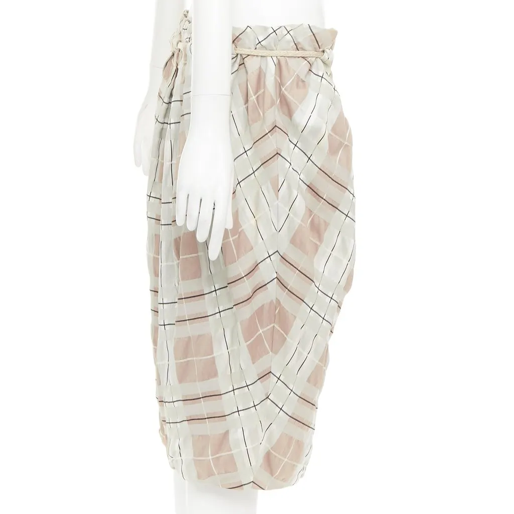 Marni Green Skirt Green Acetate Fair - Model View