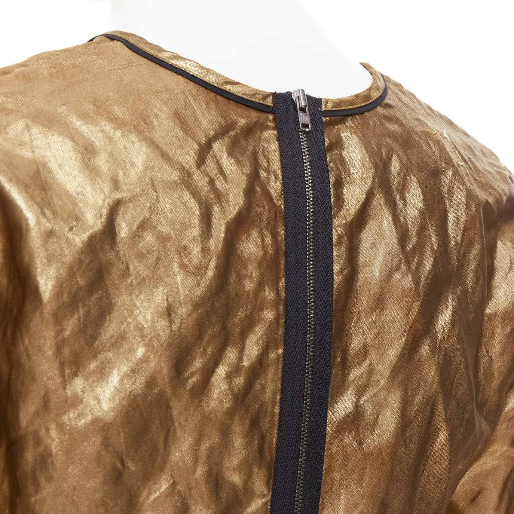 Marni Gold Polyester Top Gold Polyester Very good - Back View
