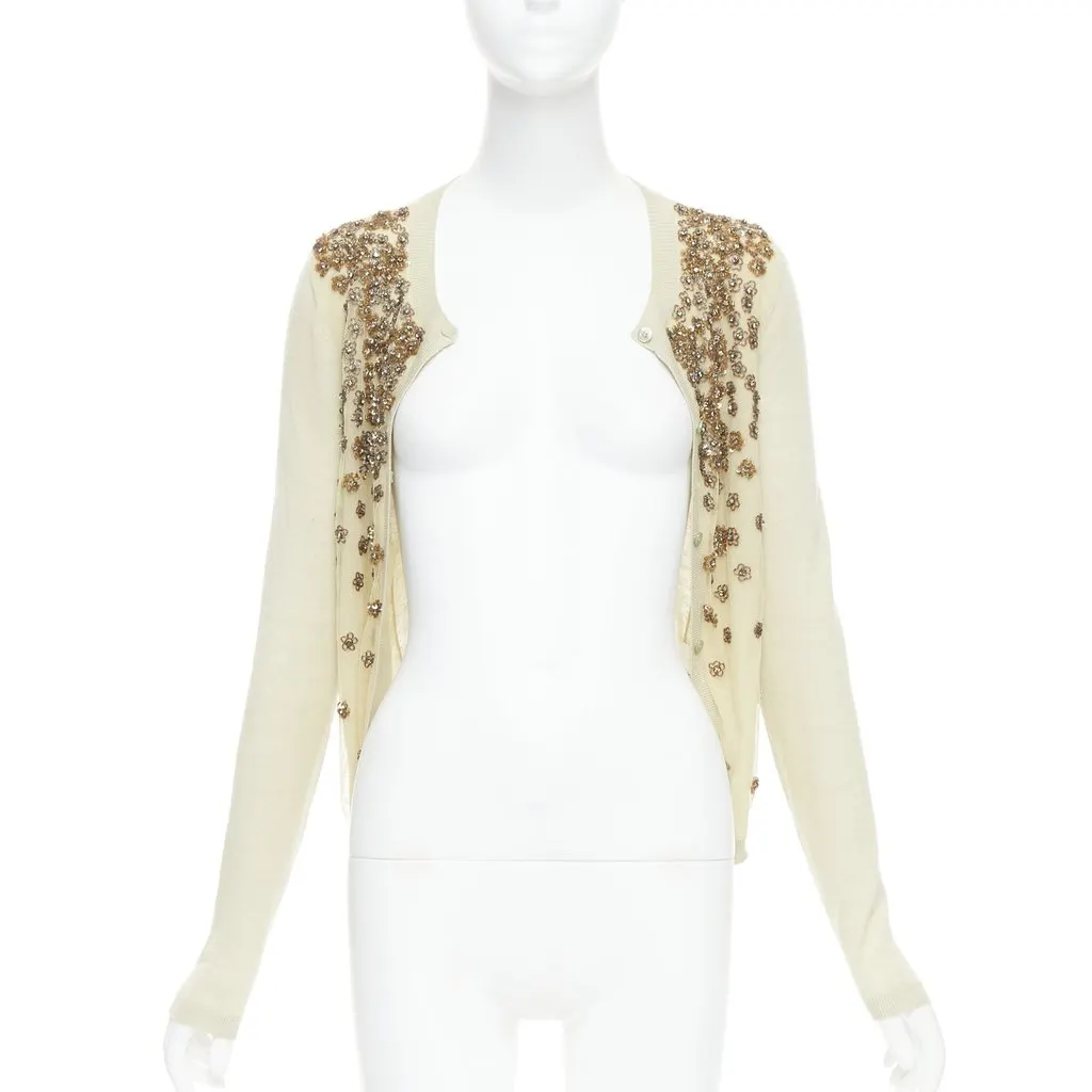 Valentino Beige Cashmere Knitwear Beige Cashmere Good - Inside View