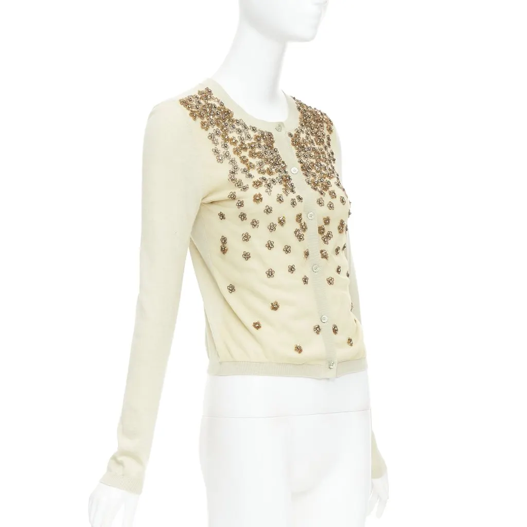 Valentino Beige Cashmere Knitwear Beige Cashmere Good - Model View