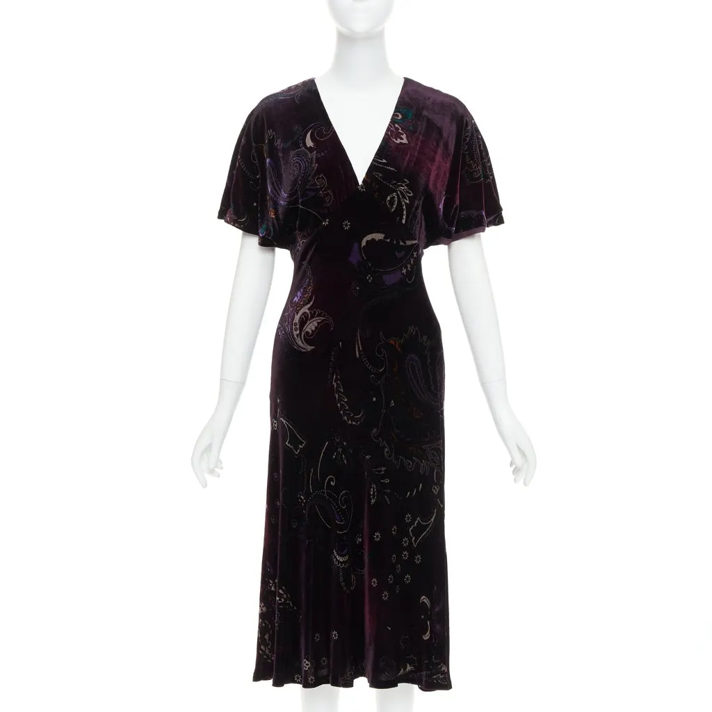 Ralph Lauren Purple Polyester Dress Purple Polyester Very good - Front View