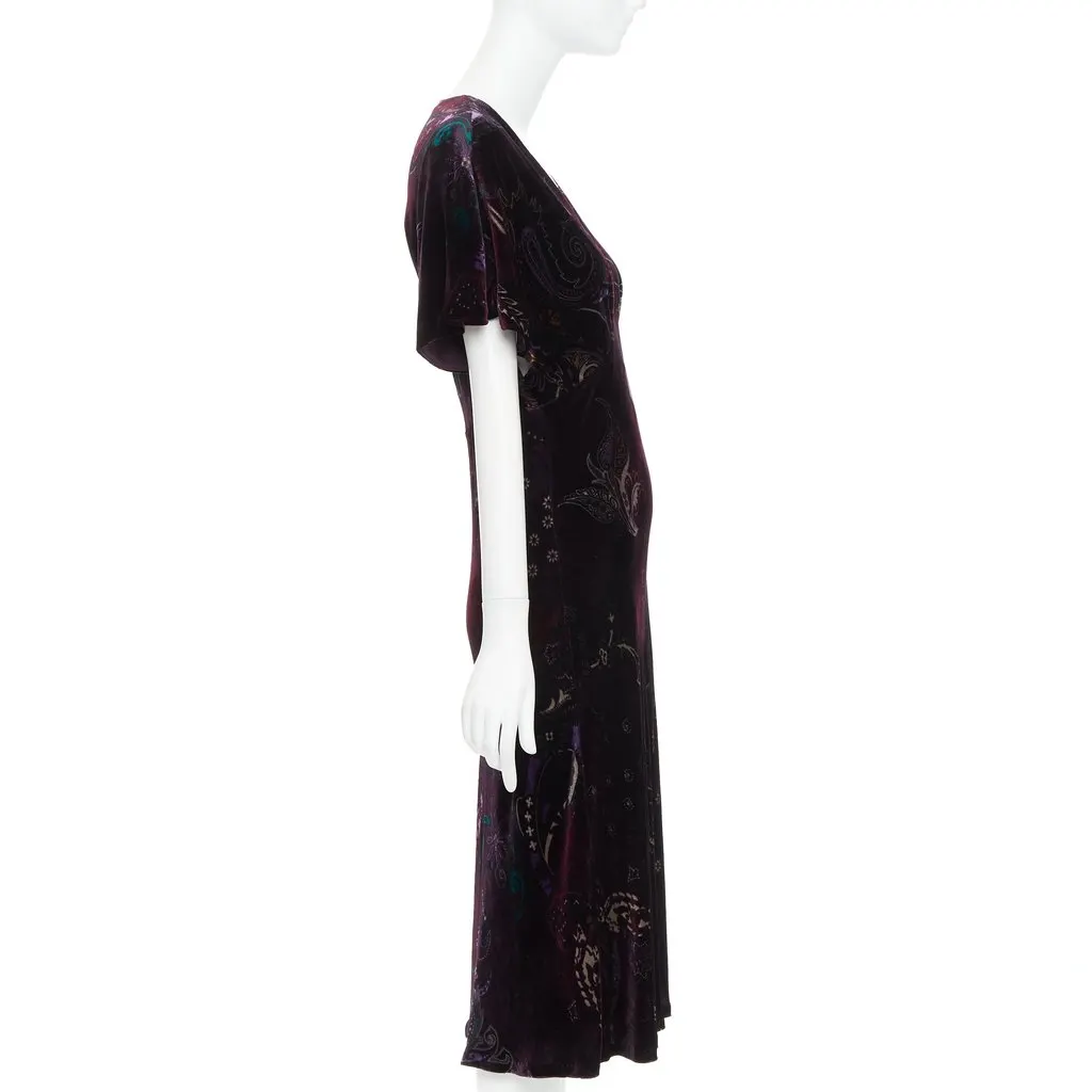 Ralph Lauren Purple Polyester Dress Purple Polyester Very good - Model View