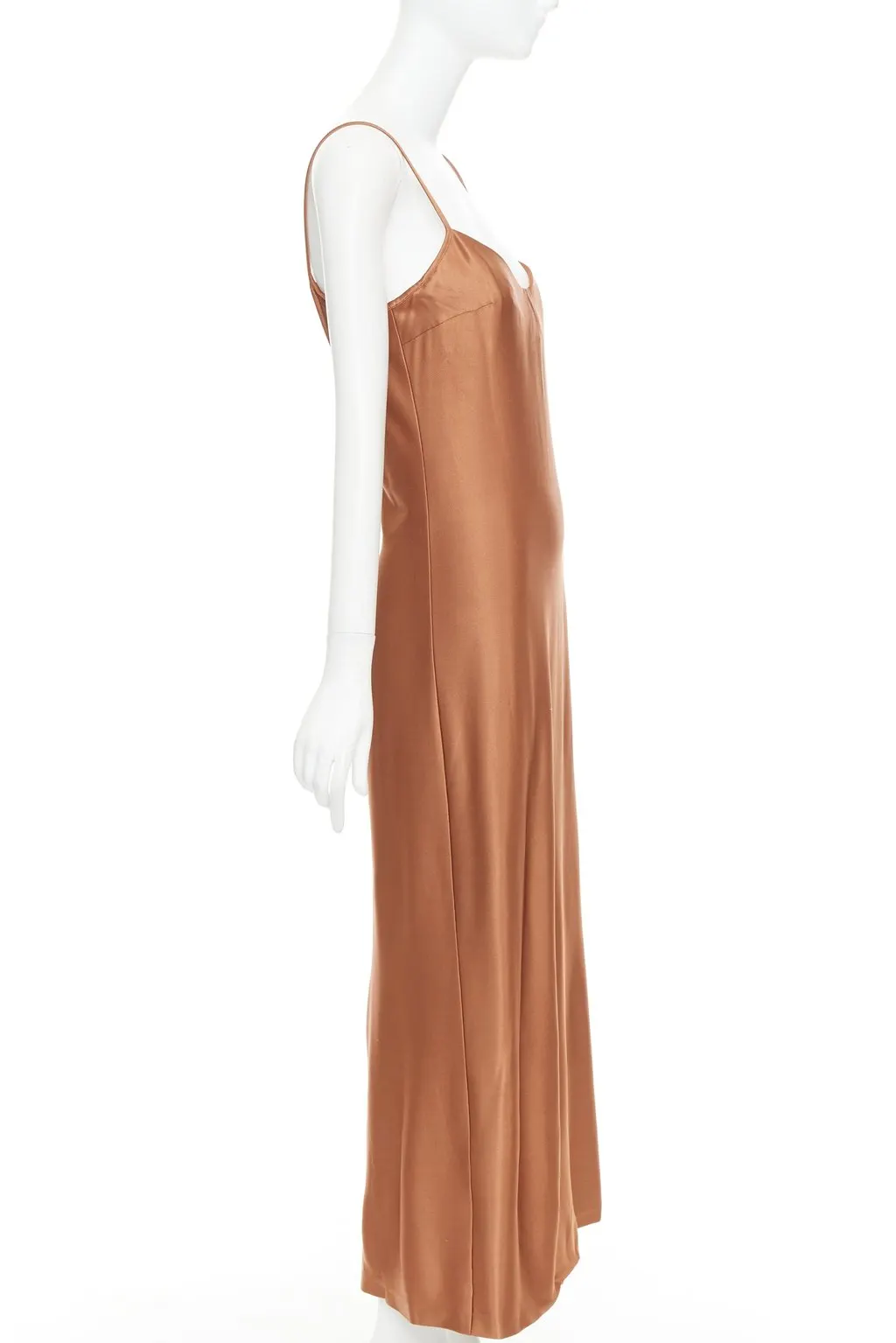 Galvan 220SGDR0068 Sahara Bustier Brown Polyester Very good - Model View