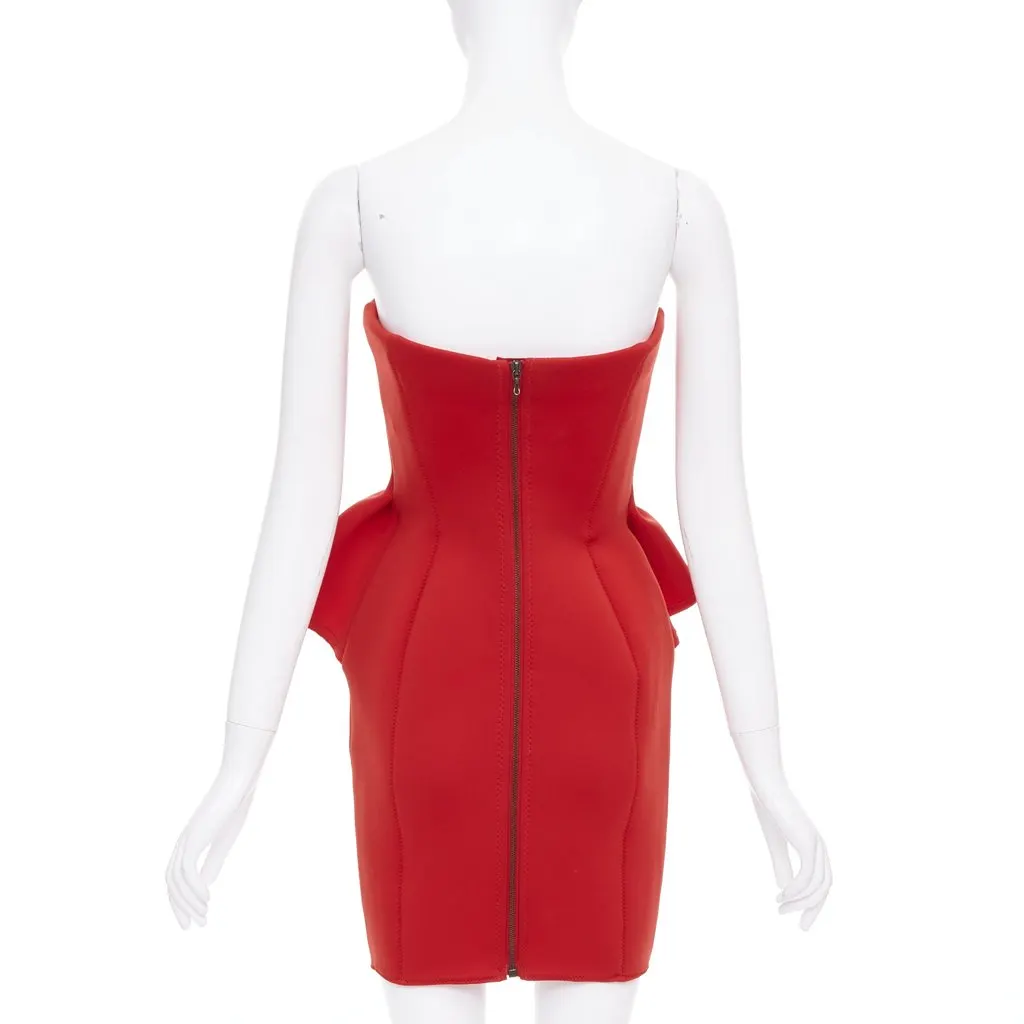 Lanvin Red Polyester Dress Red Polyester Very good - Box View