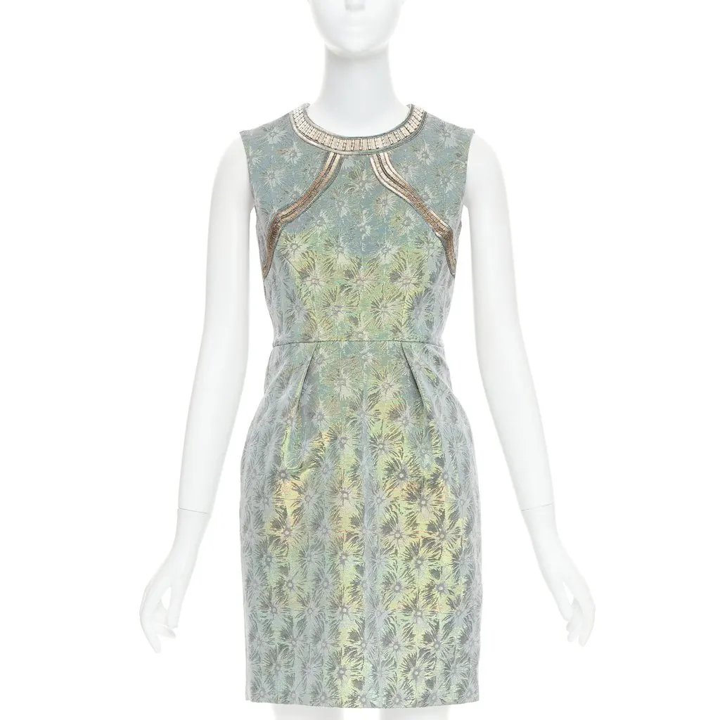 Matthew Williamson Green Dress Green Very good - Front View