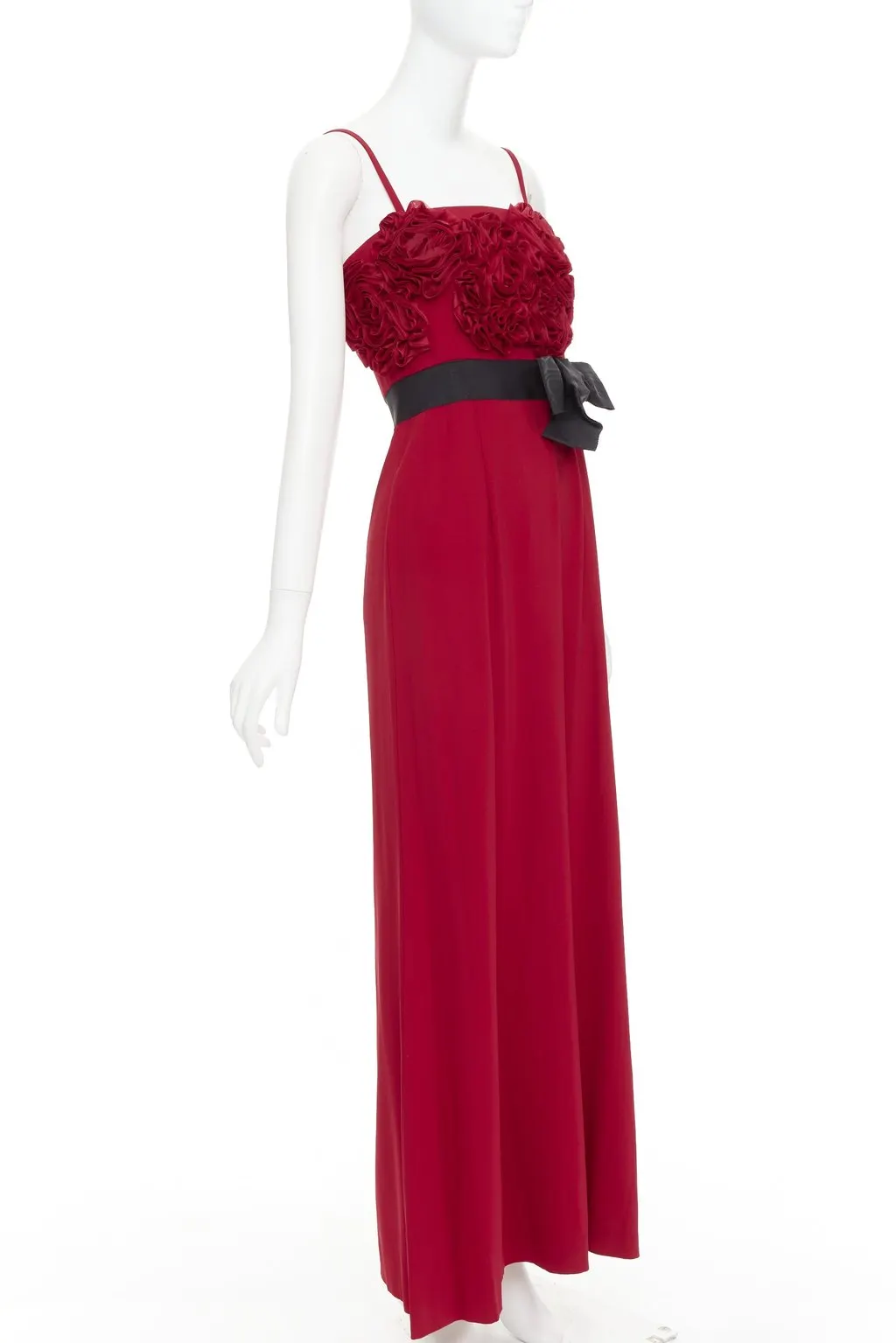 Valentino Red Viscose Dress Red Viscose Very good - Inside View