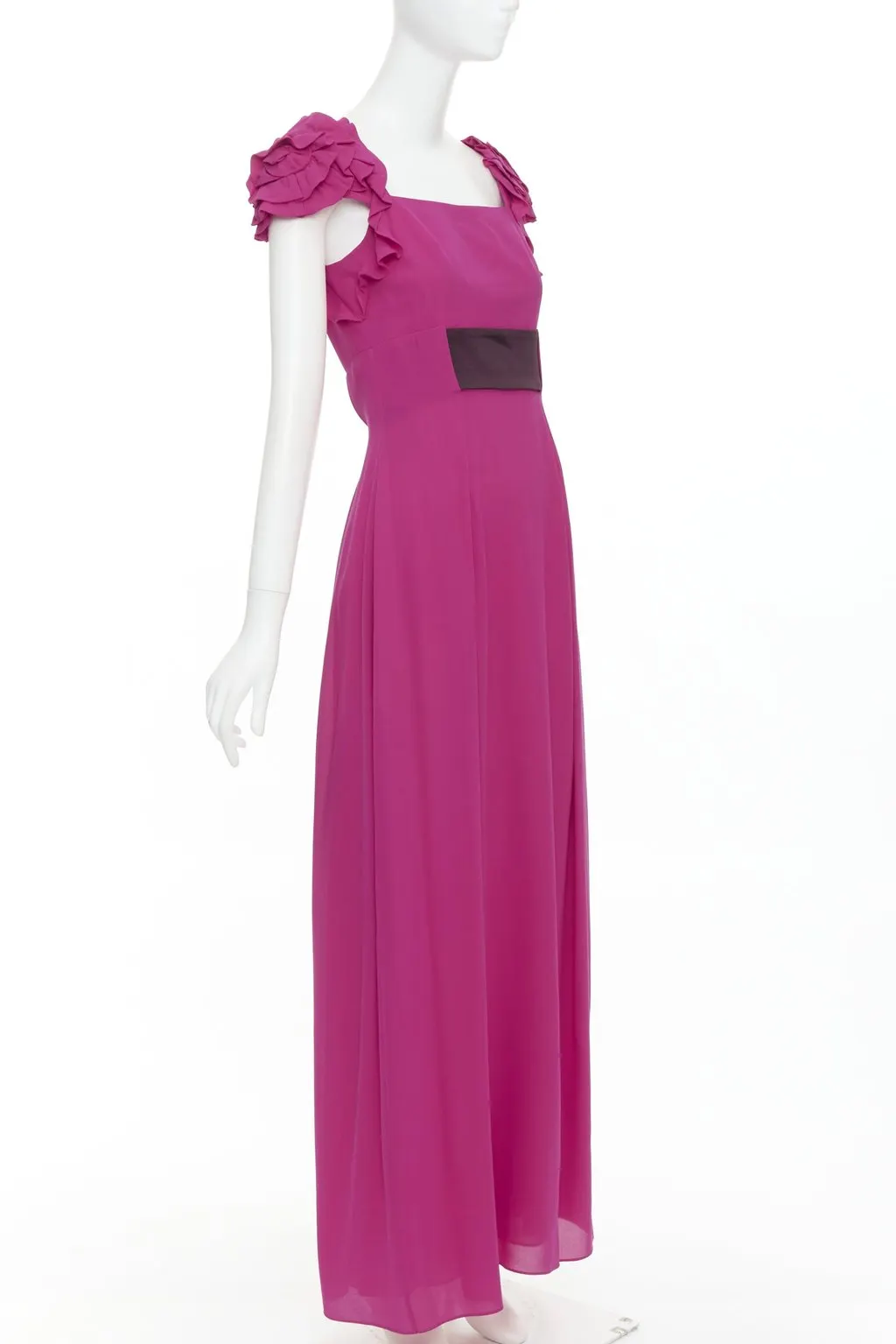 Escada Pink Silk Dress Pink Silk Very good - Inside View