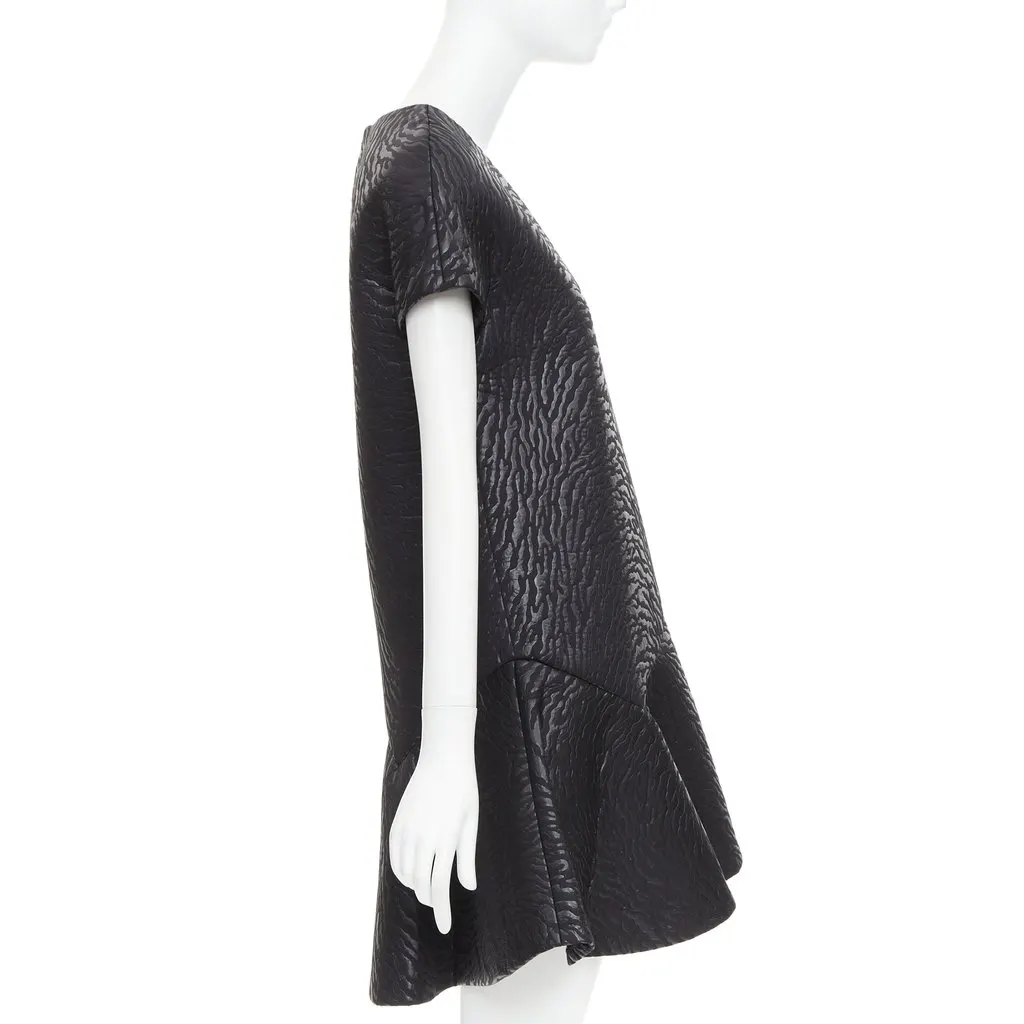 MSGM Black Polyester Dress Black Polyester Very good - Model View