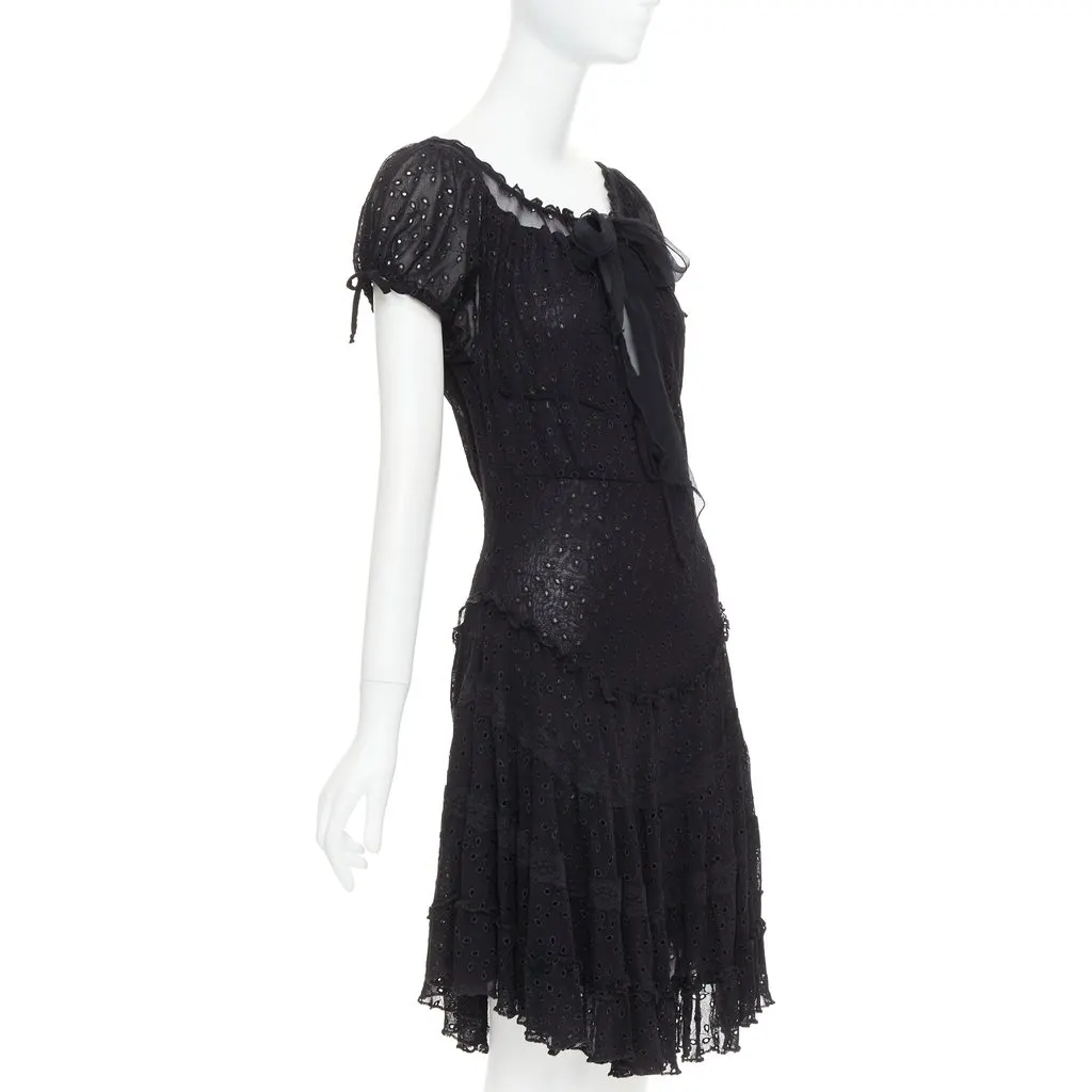 Jean Paul Gaultier Black Polyamide Dress Black Polyamide Very good - Inside View