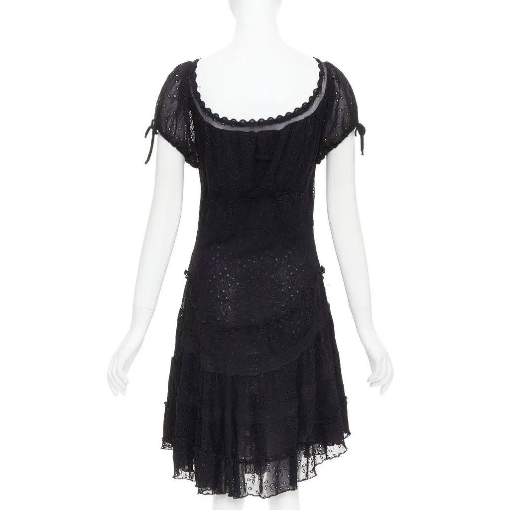 Jean Paul Gaultier Black Polyamide Dress Black Polyamide Very good - Box View