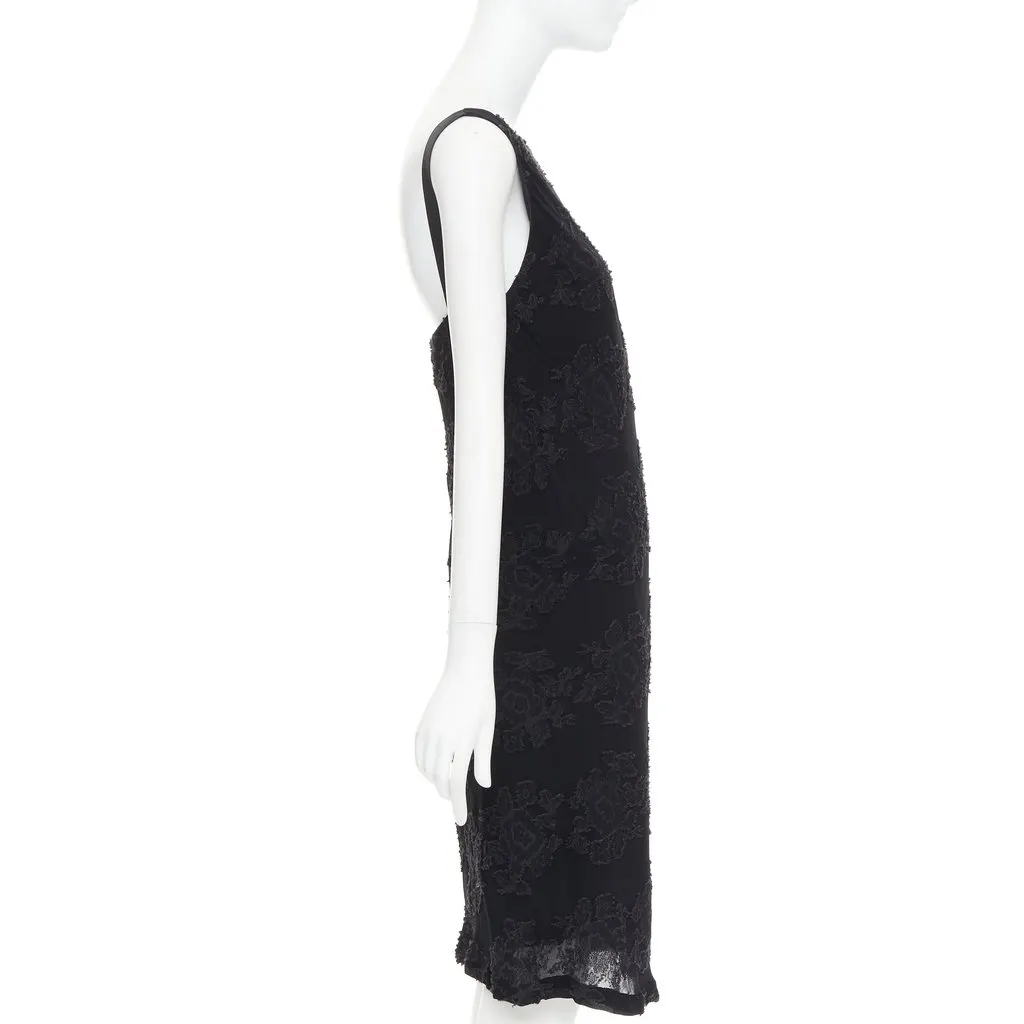 Jil Sander Black Dress Black Very good - Model View