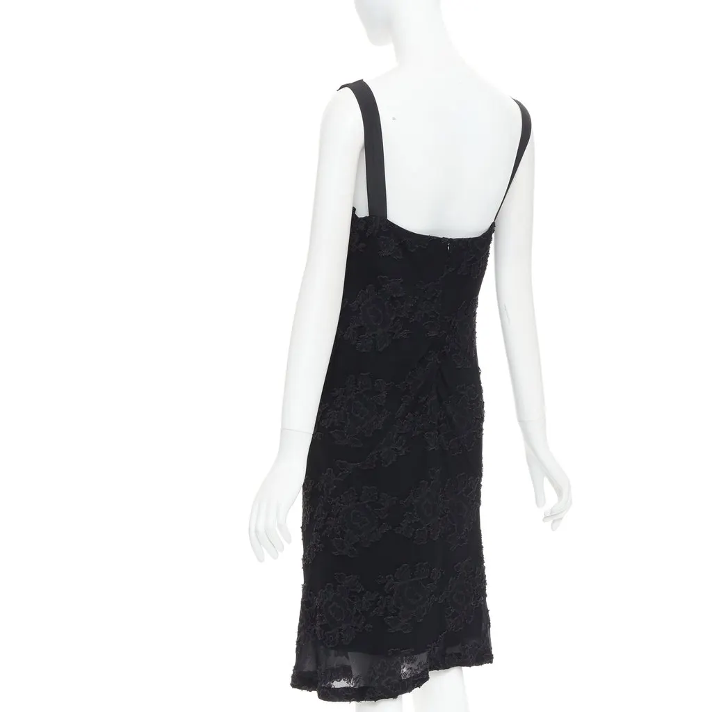 Jil Sander Black Dress Black Very good - Box View