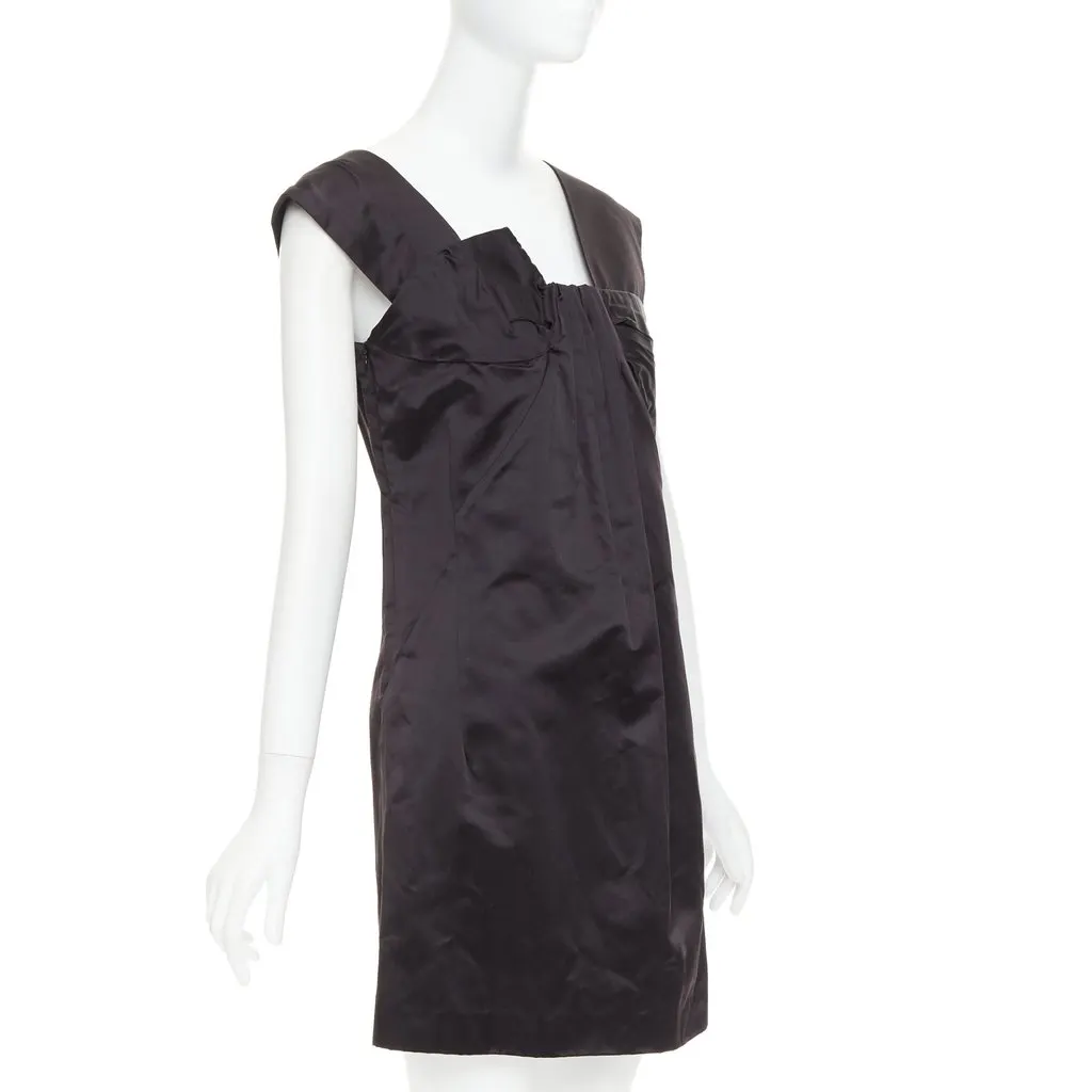 Miu Miu Black Silk Dress Black Silk Very good - Inside View