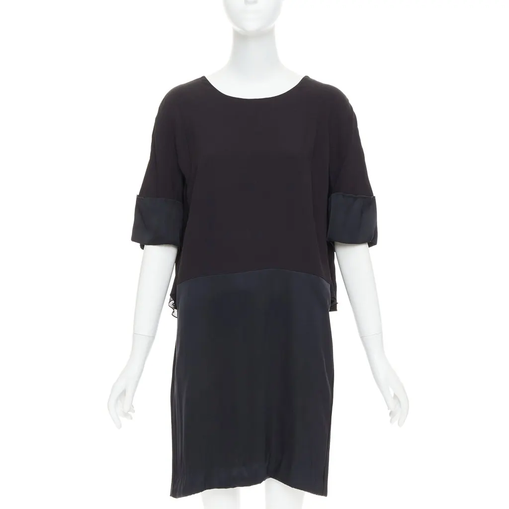 Chloé Black Silk Dress Black Silk Very good - Front View