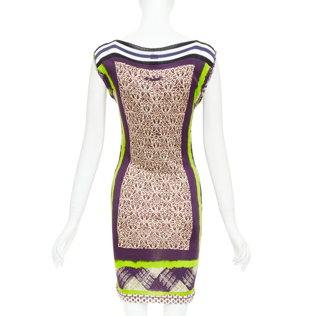 Jean Paul Gaultier Green Viscose Dress Green Viscose Very good - Box View