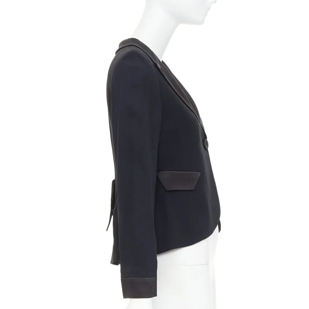 Emporio Armani Black Jacket Black Very good - Model View