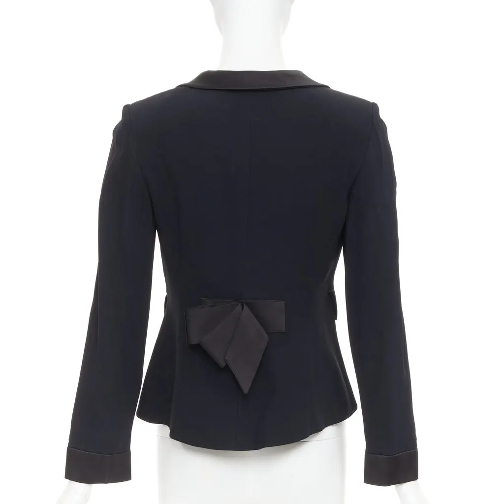 Emporio Armani Black Jacket Black Very good - Box View