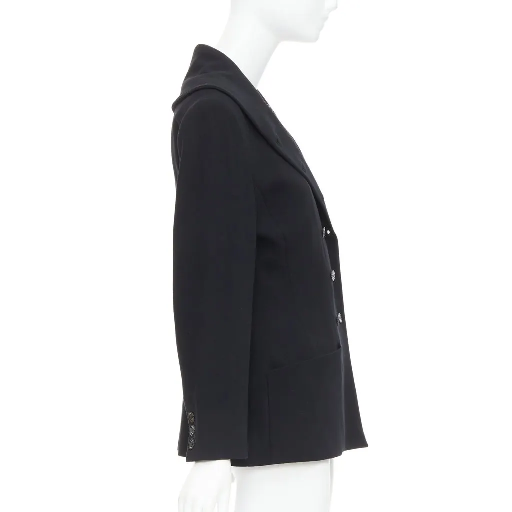 Karl Lagerfeld Black Wool Jacket Black Wool Very good - Box View