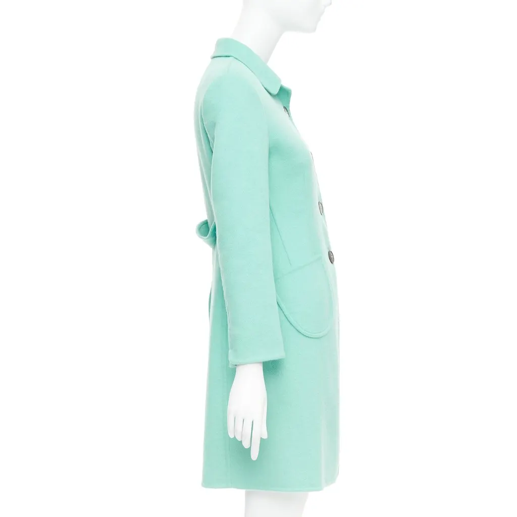 Jil Sander Blue Polyester Coat Blue Polyester Very good - Box View