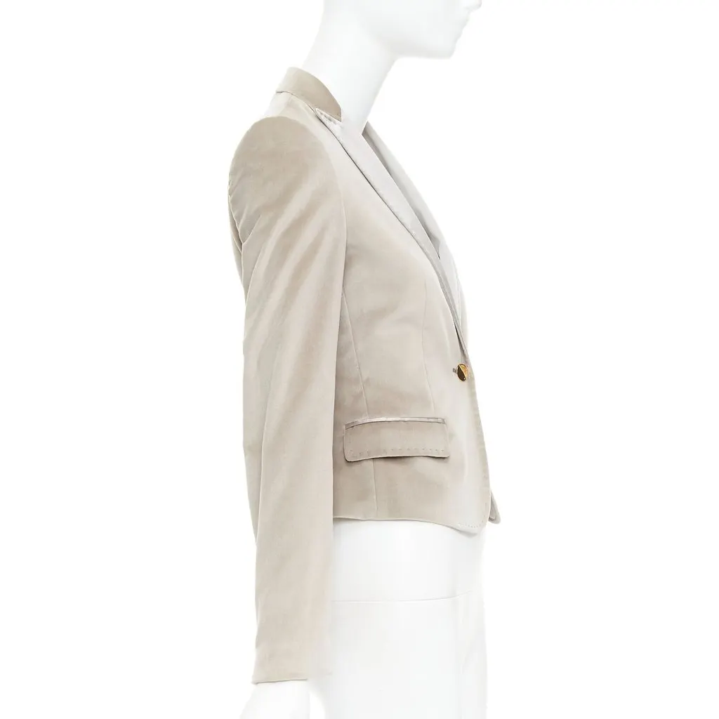 Dolce & Gabbana Beige Cotton Jacket Beige Cotton Good - Box View