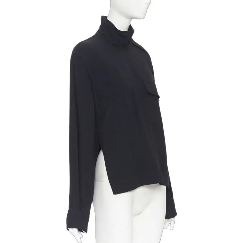 Victoria Beckham Crepe blouse Black Viscose Very good - Front View