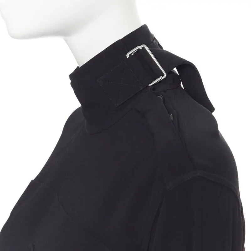 Victoria Beckham Crepe blouse Black Viscose Very good - Back View