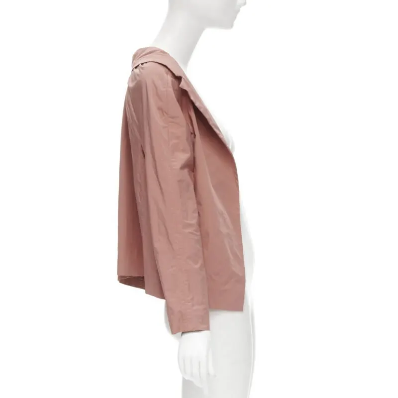 Marni Puff Shoulder Jacket Pink Polyester Very good - Inside View
