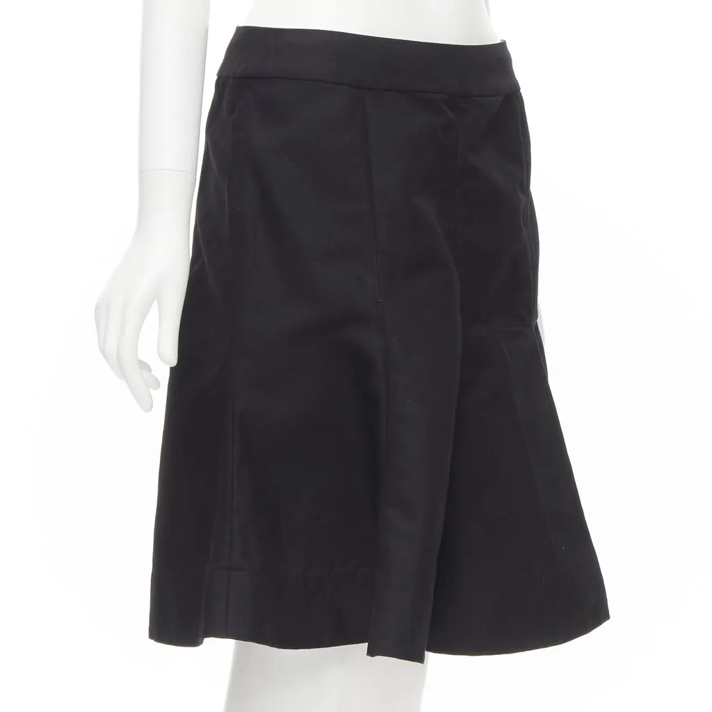Marni Step Hem Skirt Black Cotton Very good - Inside View