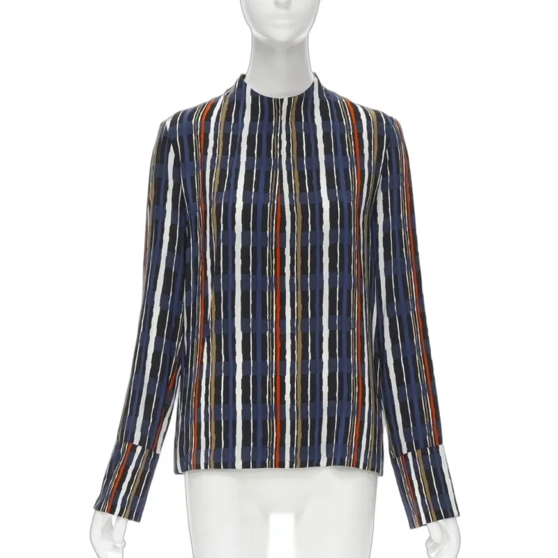 Marni Silk blouse Blue Silk Never worn - Front View