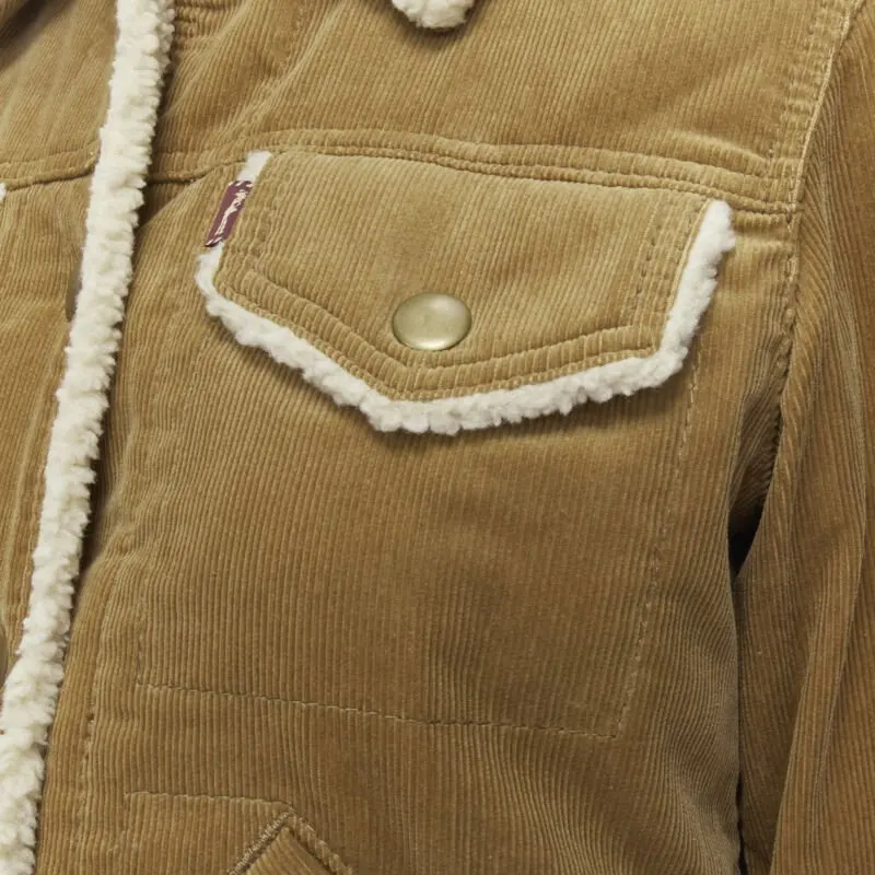 Marc Jacobs Brown Corduroy Jacket Brown Cotton Never worn - Back View