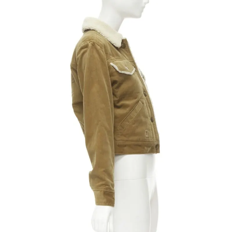 Marc Jacobs Brown Corduroy Jacket Brown Cotton Never worn - Model View