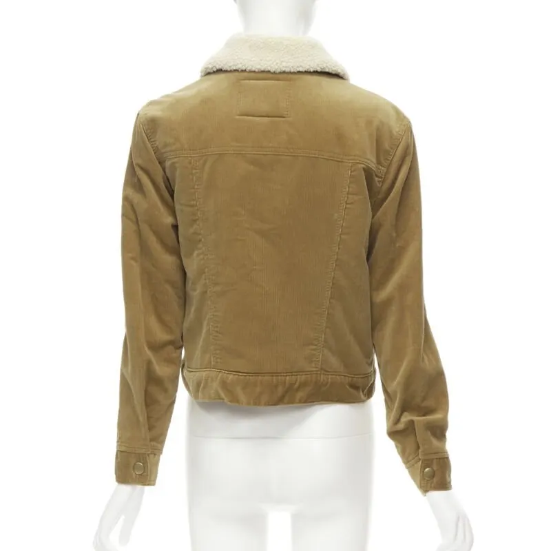 Marc Jacobs Brown Corduroy Jacket Brown Cotton Never worn - Box View