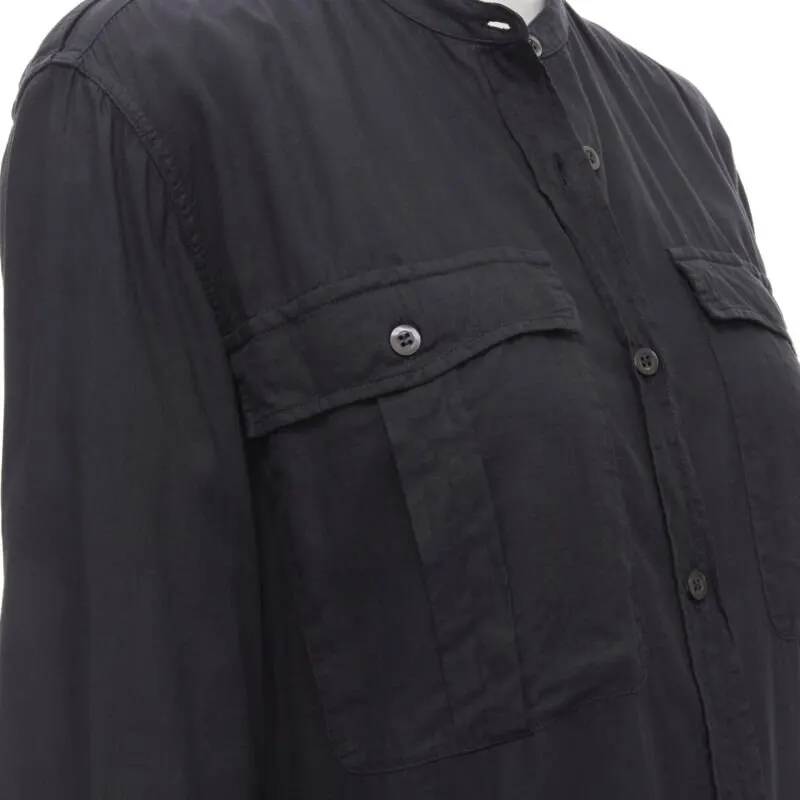 Dries Van Noten Cotton Cargo Dress Black Cotton Never worn - Back View