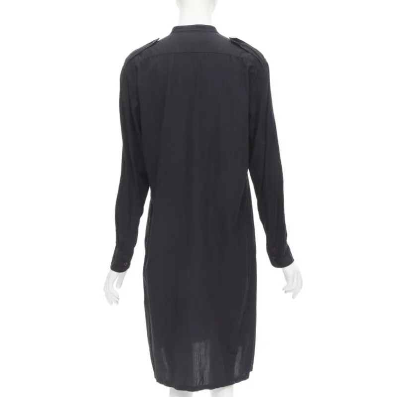 Dries Van Noten Cotton Cargo Dress Black Cotton Never worn - Box View