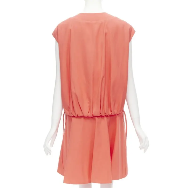 Marni Pleated Bubble Dress Pink Cotton Never worn - Box View