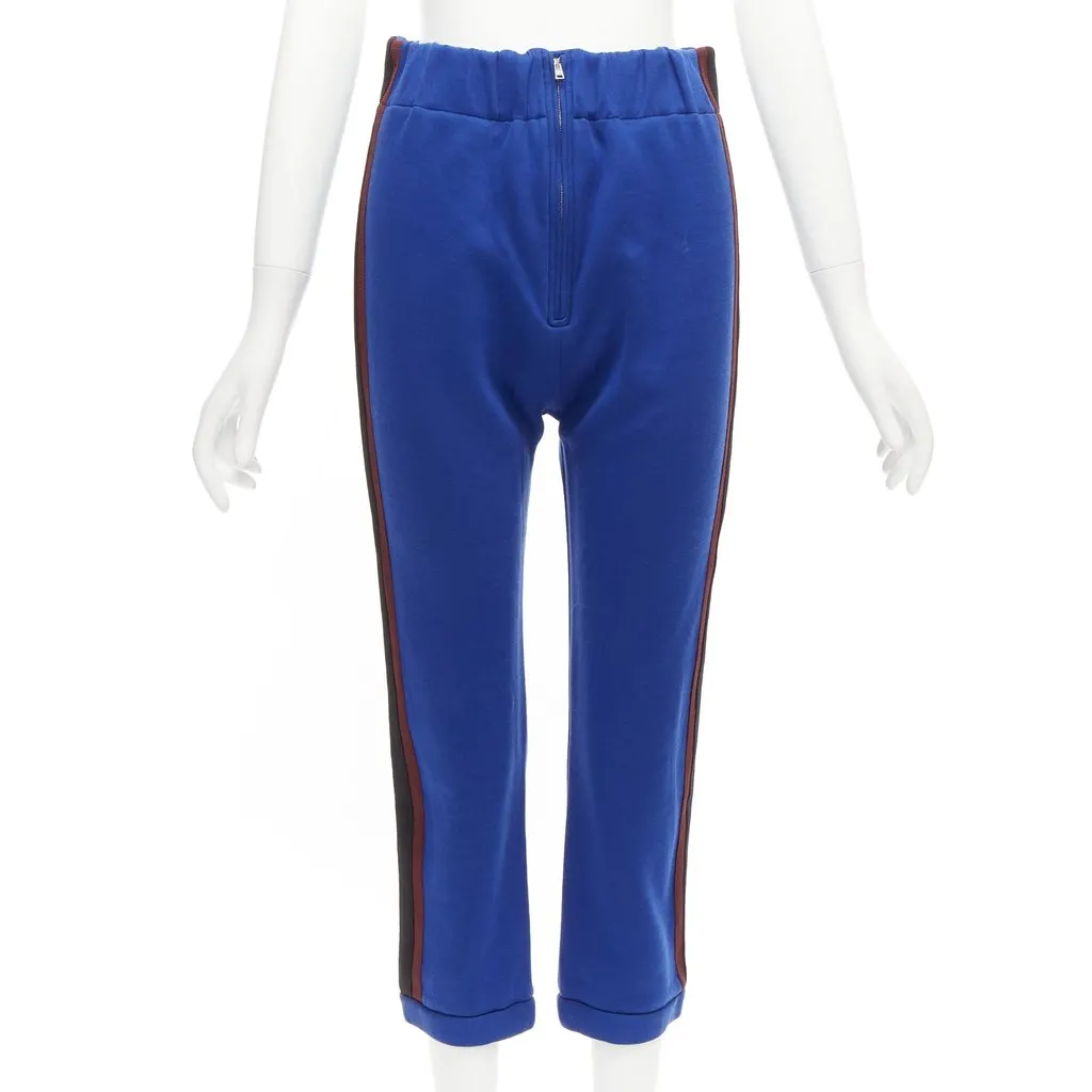Marni Tape Tapered Joggers Blue Cotton Very good - Inside View