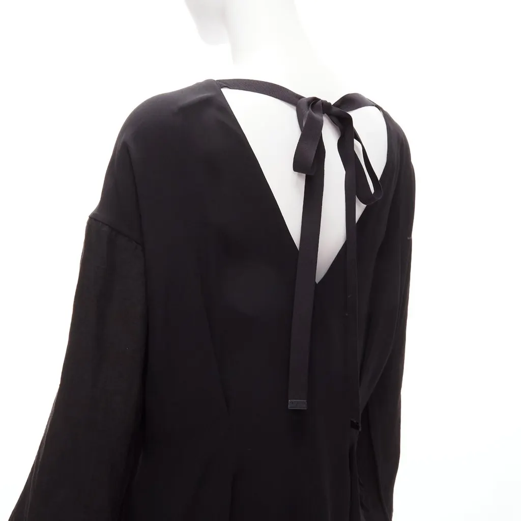 Marni Contrast Cutout Dress Black Viscose Never worn - Box View