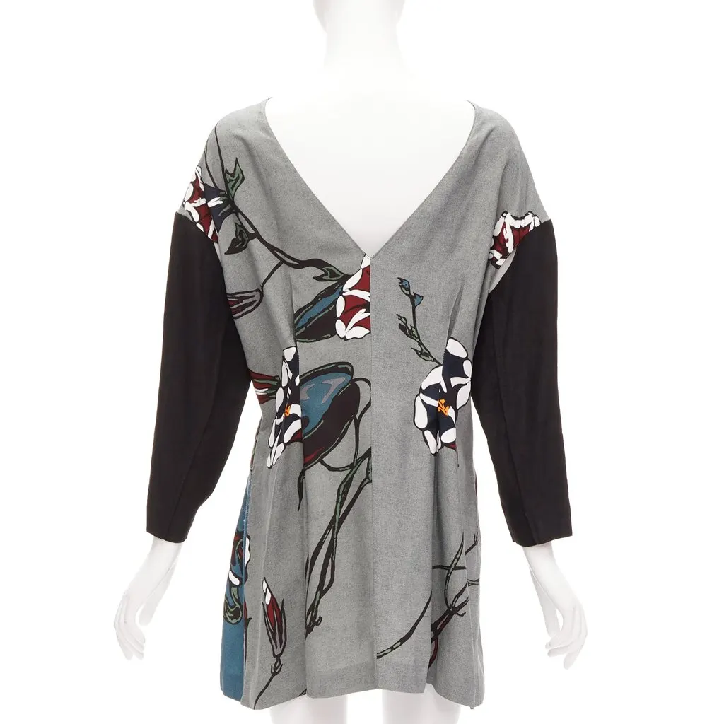 Marni Floral Dropped Dress MultiColor Viscose Never worn - Box View