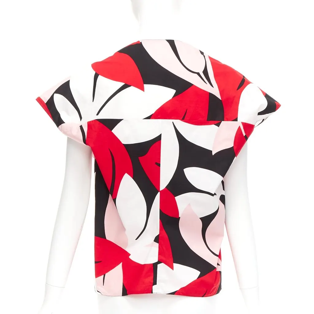 Marni Geometric Cap Top Black Cotton Good - Box View