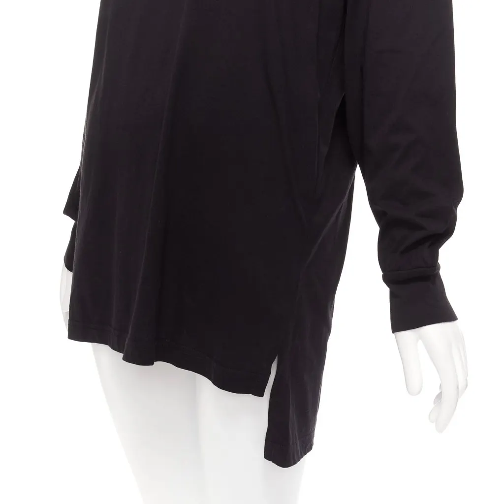 Marni Logo Sweater Dress Black Cotton Very good - Back View