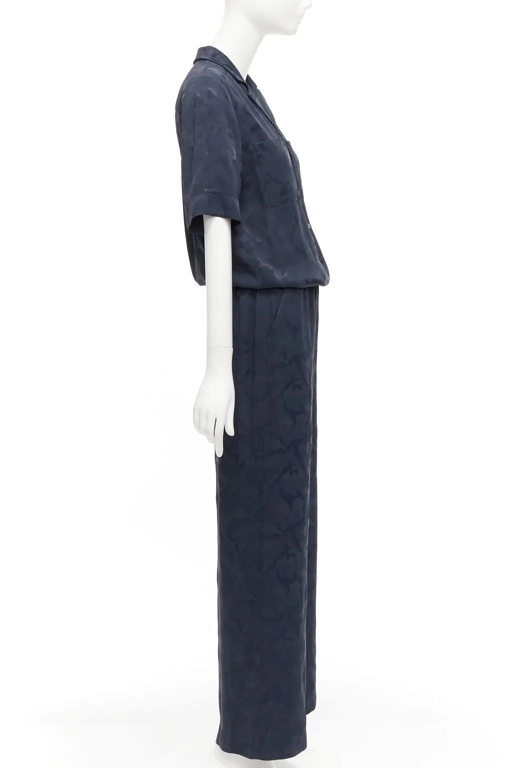 Cefinn Spencer Navy Silk Never worn - Model View