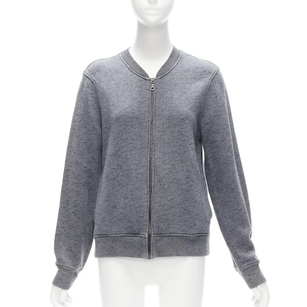 Kenzo Tiger Bomber Jacket Grey Cotton Very good - Back View