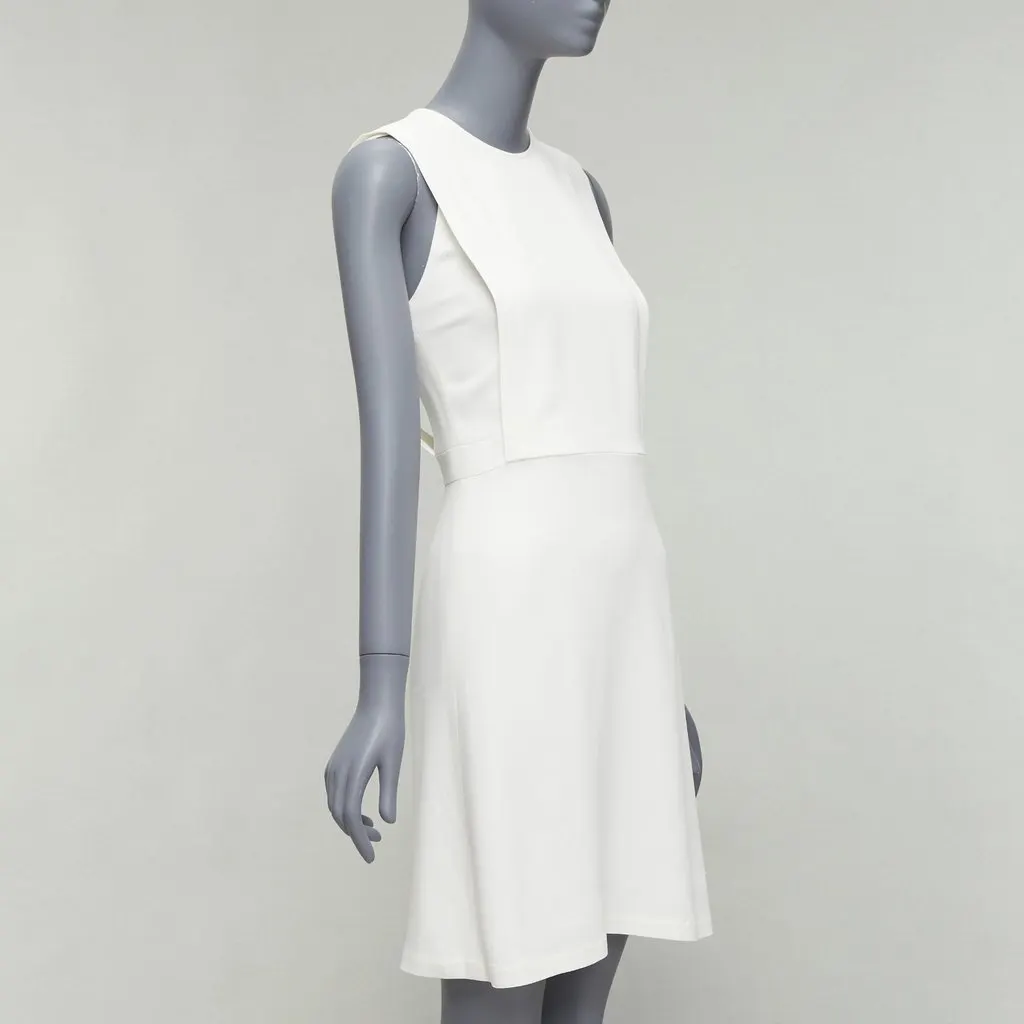 Theory Rimlan White Viscose Good - Model View