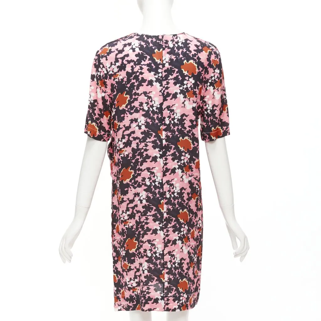 Marni Splash Print Dress Pink Viscose Never worn - Box View