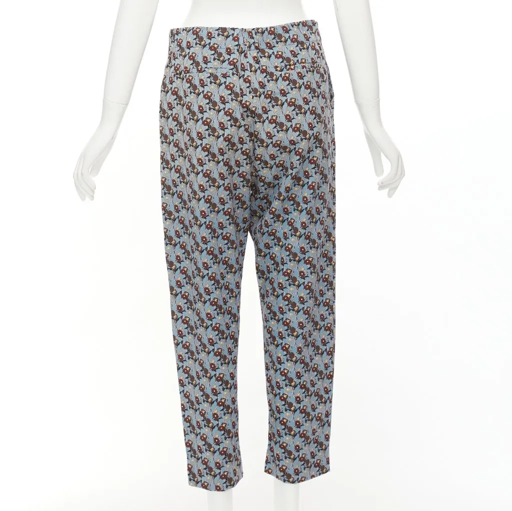 Marni Silk Drop Pants Burgundy Silk Never worn - Box View